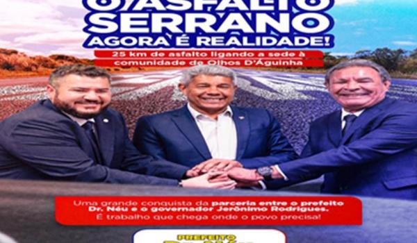 Imagens da BARRA DO MENDES CELEBRA NOVOS INVESTIMENTOS EM INFRAESTRUTURA E EDUCAÇÃO