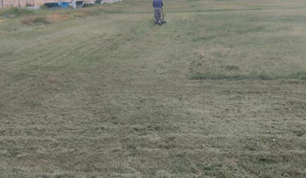 Imagens da COMEÇOU A RECUPERAÇÃO DO GRAMADO DO ESTÁDIO EURICO COELHO