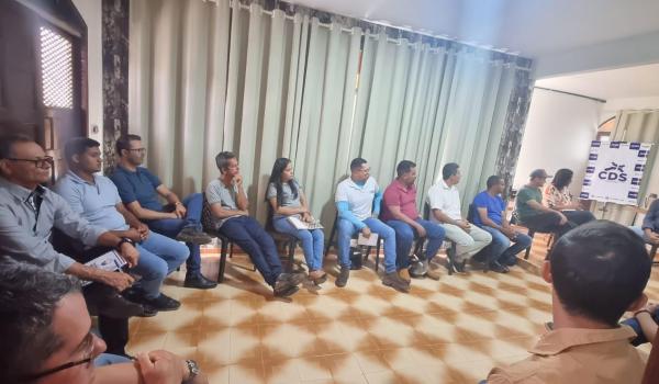 Imagens da EQUIPE DA SECRETARIA MUNICIPAL DE AGRICULTURA PARTICIPA DE TREINAMENTO COM O CDS