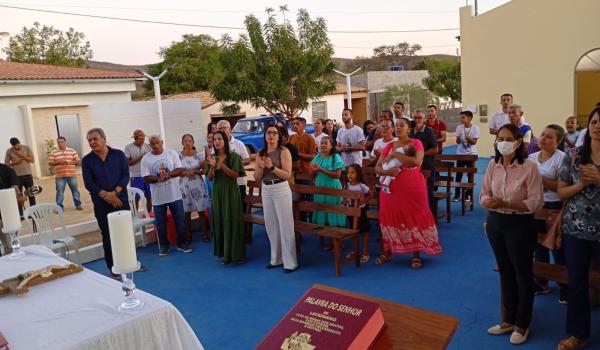 Imagens da PREFEITO DR. NÉU PARTICIPA DOS FESTEJOS DA PADROEIRA DE BARRINHA E INAUGURA PRAÇA