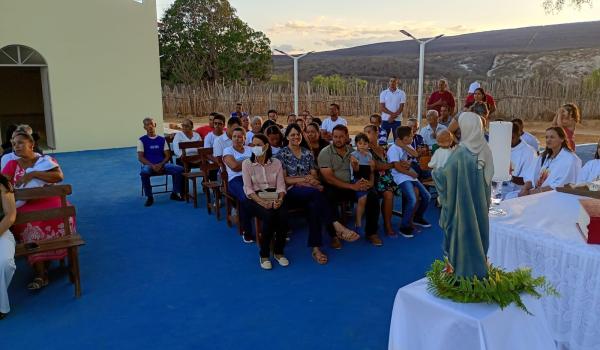 Imagens da PREFEITO DR. NÉU PARTICIPA DOS FESTEJOS DA PADROEIRA DE BARRINHA E INAUGURA PRAÇA