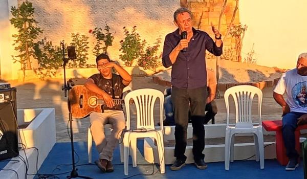 Imagens da PREFEITO DR. NÉU PARTICIPA DOS FESTEJOS DA PADROEIRA DE BARRINHA E INAUGURA PRAÇA