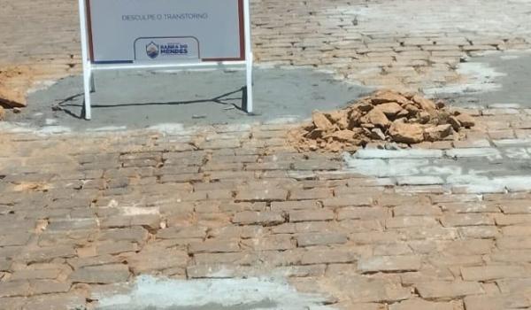 Imagens da PREFEITURA REALIZA RECUPERAÇÃO DAS VIAS PÚBLICAS NA CIDADE