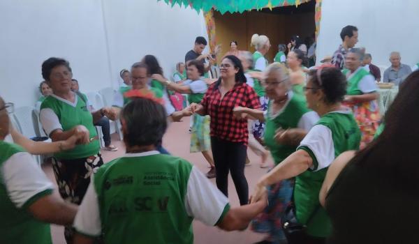 Imagens da SECRETARIA DE ASSISTÊNCIA SOCIAL REALIZA FESTEJOS JUNINOS DE INTEGRAÇÃO