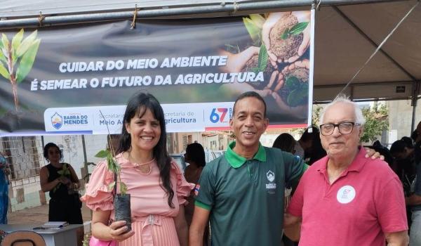 Imagens da SECRETARIA  DO MEIO AMBIENTE REALIZA DISTRIBUIÇÃO DE MUDAS