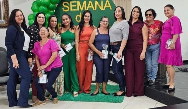Imagens da SECRETARIA MUNICIPAL DE SAÚDE HOMENAGEIA PROFISSIONAIS DA ENFERMAGEM NO SEU DIA