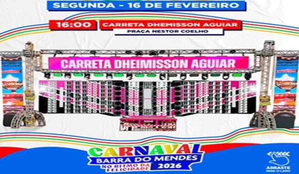 Imagens da VAI COMEÇAR O MAIOR E MELHOR CARNAVAL DE BARRA DO MENDES DE TODOS OS TEMPOS