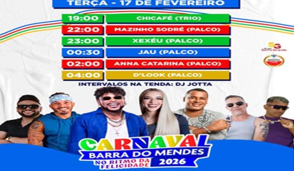 Imagens da VAI COMEÇAR O MAIOR E MELHOR CARNAVAL DE BARRA DO MENDES DE TODOS OS TEMPOS