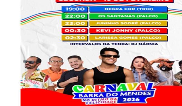 Imagens da VAI COMEÇAR O MAIOR E MELHOR CARNAVAL DE BARRA DO MENDES DE TODOS OS TEMPOS