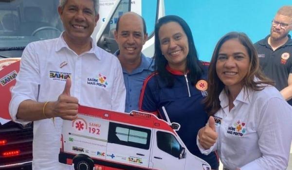 BARRA DO MENDES É CONTEMPLADA COM MAIS UMA AMBULÂNCIA PARA O SAMU BARRA DO MENDES É CONTEMPLADA COM MAIS UMA AMBULÂNCIA PARA O SAMU