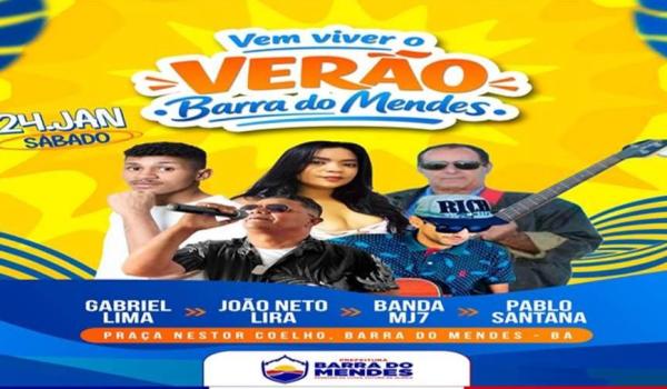 COMEÇA NESTE SÁBADO O PROJETO VERÃO BARRA DO MENDES 2026...