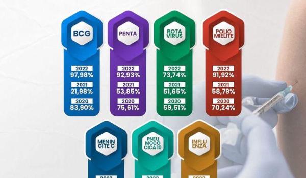 INFOGRÁFICO SOBRE TAXA IMUNIZAÇÃO
